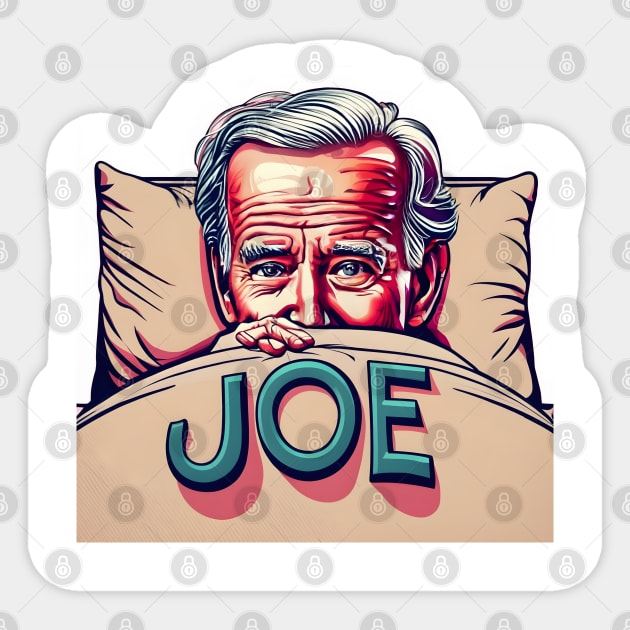 joe sleepy Sticker by Aldrvnd